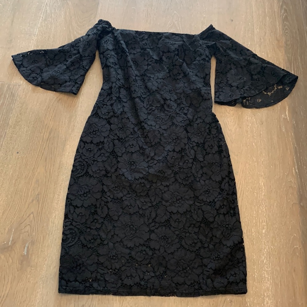 Laundry off the shoulder cocktail dress